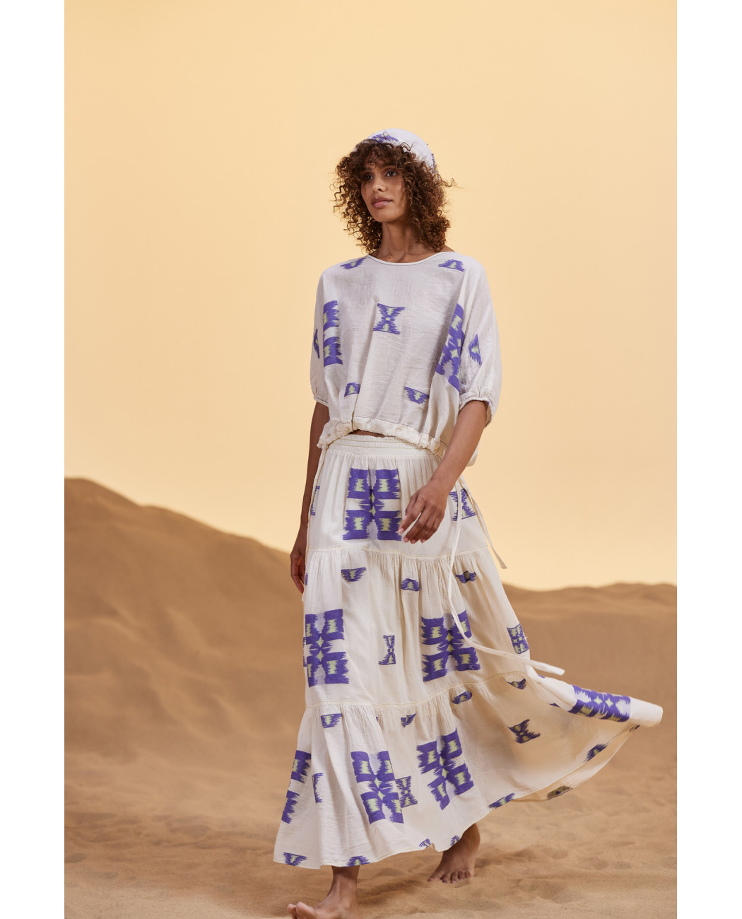 LONG SKIRT "ILIOKALI" LONG SKIRT "ILIOKALI"