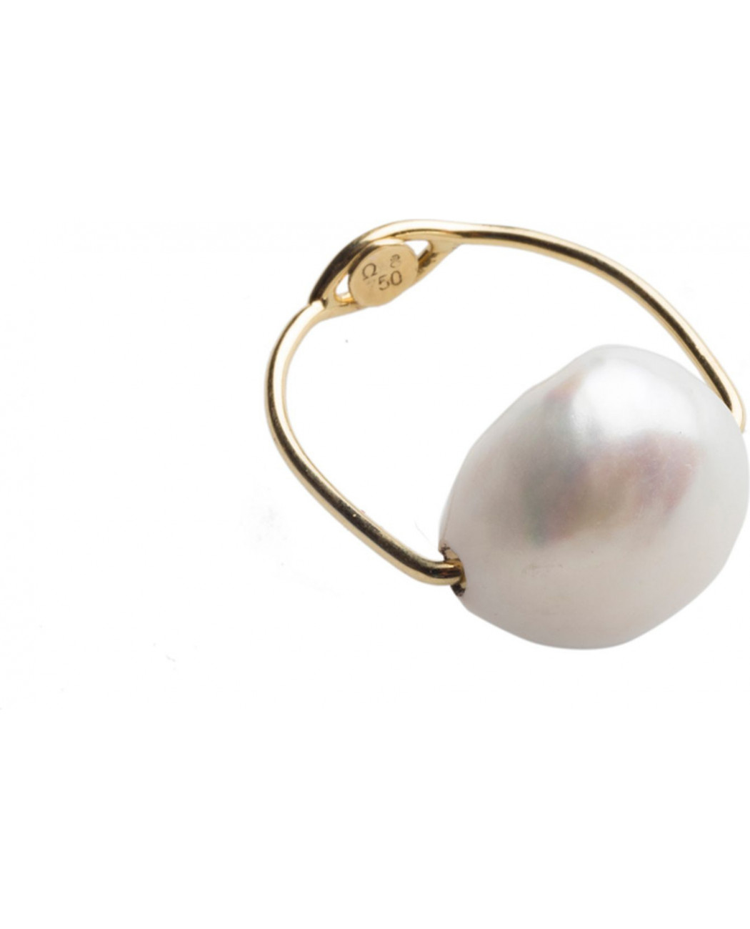 Wire Pearl Ring