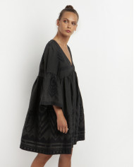 SHORT EMBROIDERED DRESS