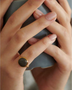 Pebble Chevaliere Ring