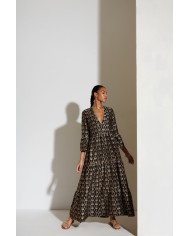 EMBROIDERED DRESS "CANNES"