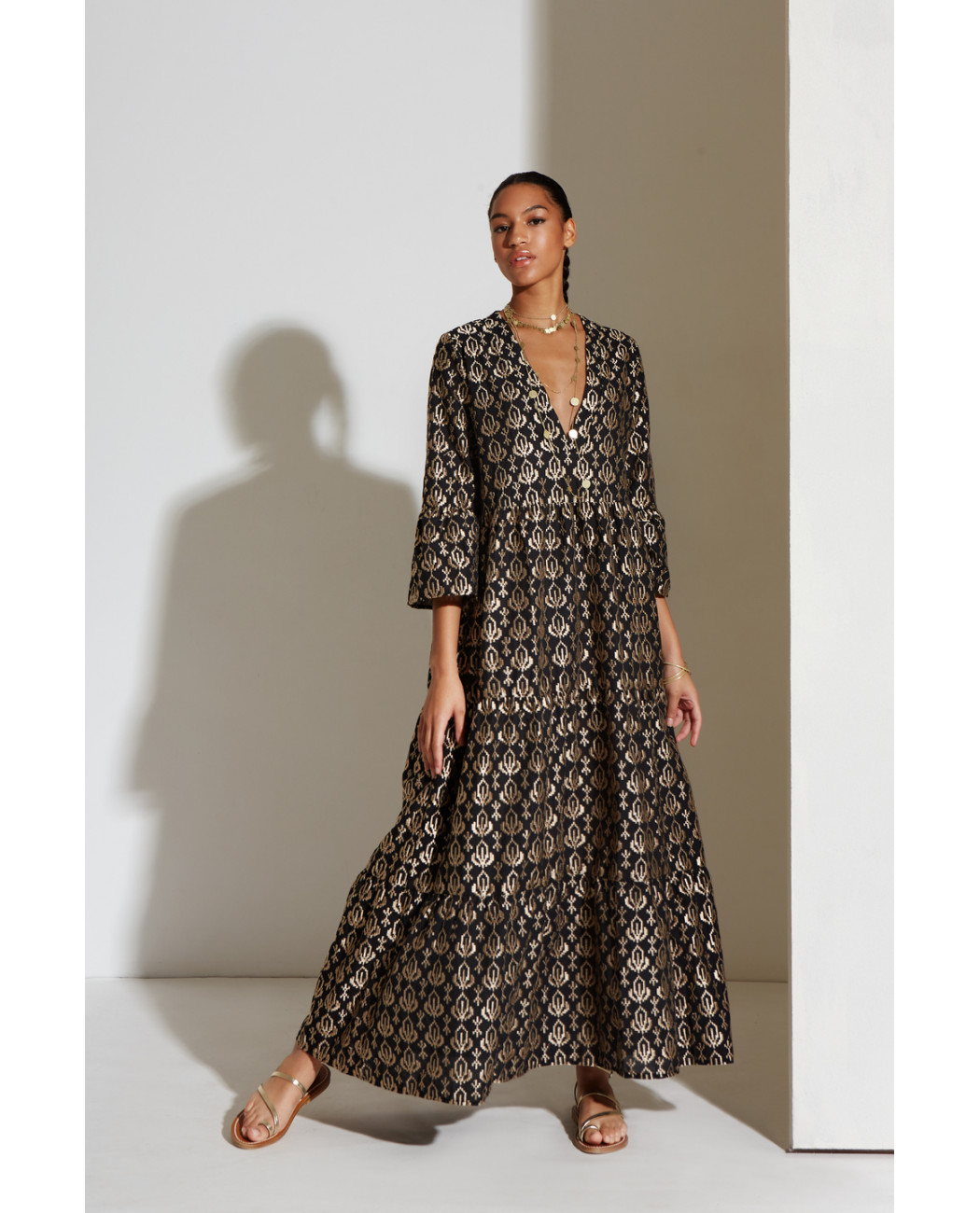 EMBROIDERED DRESS "CANNES" EMBROIDERED DRESS "CANNES"