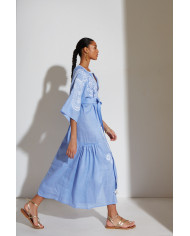 EMBROIDERED DRESS "ARETI"