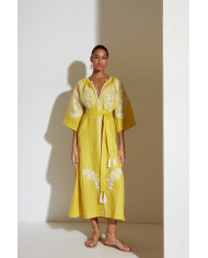 EMBROIDERED DRESS "ARETI"