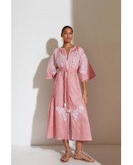 EMBROIDERED DRESS "ARETI"