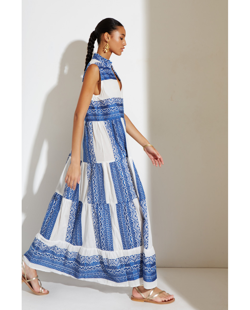 EMBROIDERED DRESS "CHLOE" EMBROIDERED DRESS "CHLOE"