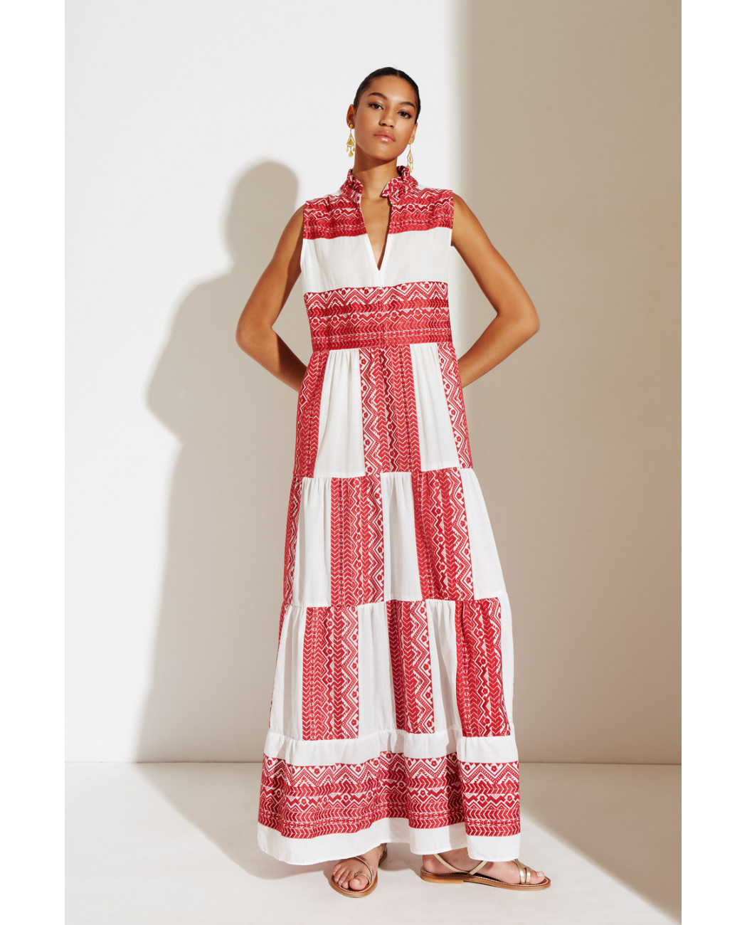 EMBROIDERED DRESS "CHLOE" EMBROIDERED DRESS "CHLOE"