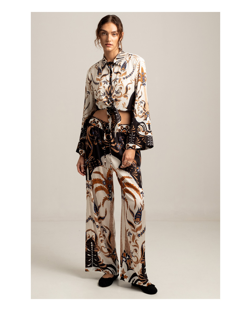 "ANATOLIA" SILKY  PANTS "ANATOLIA" SILKY  PANTS