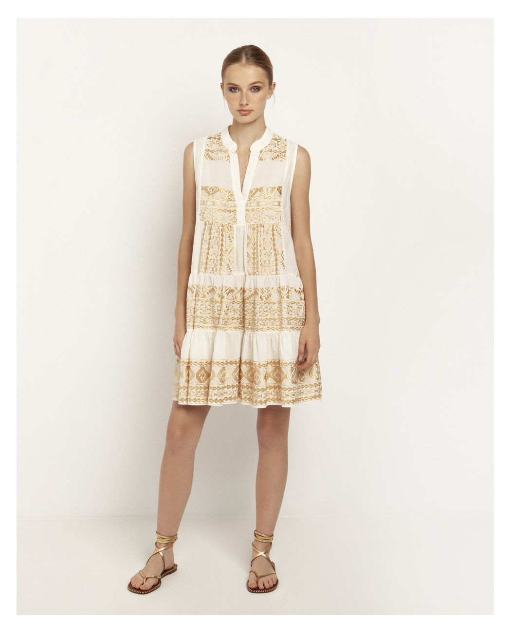 EMBROIDERED DRESS EMBROIDERED DRESS