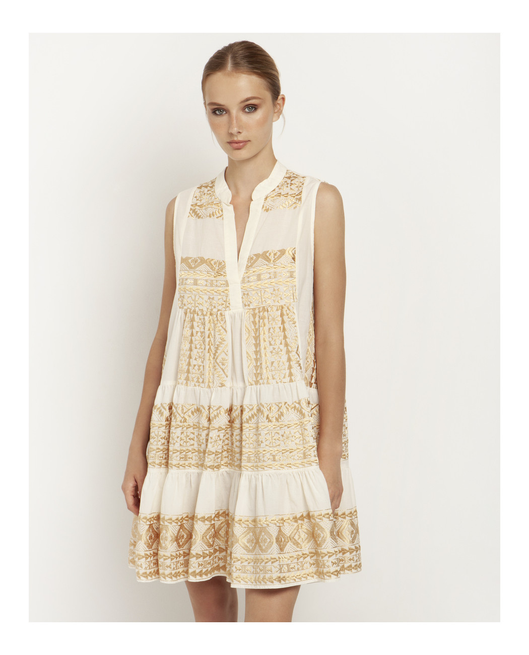 EMBROIDERED DRESS EMBROIDERED DRESS