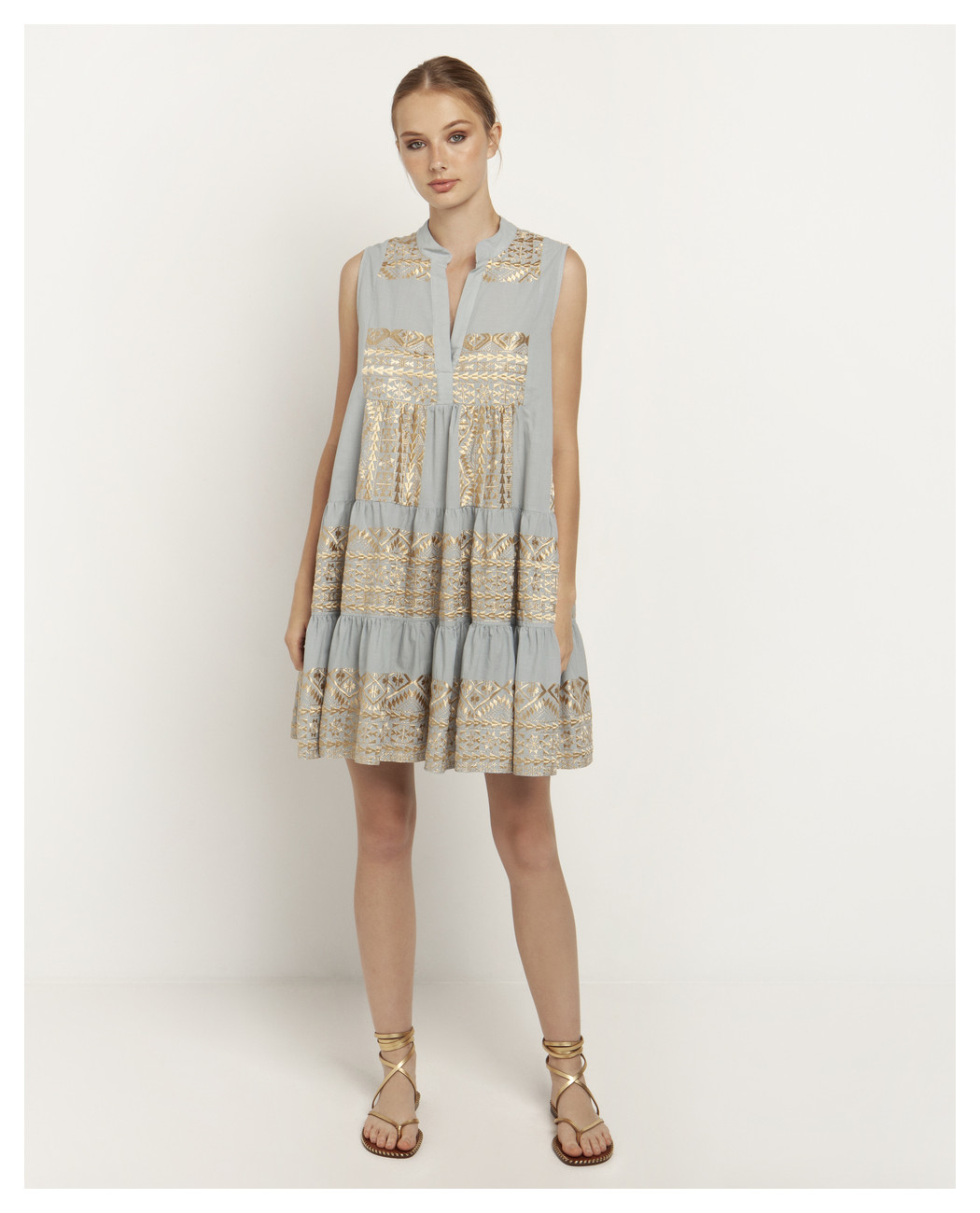 EMBROIDERED DRESS EMBROIDERED DRESS