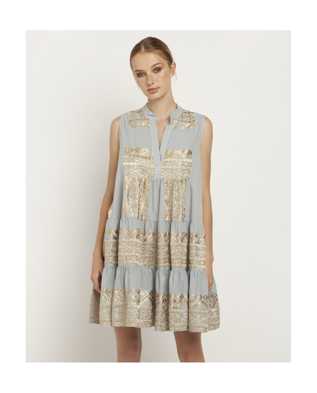 EMBROIDERED DRESS EMBROIDERED DRESS