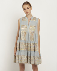 EMBROIDERED DRESS EMBROIDERED DRESS