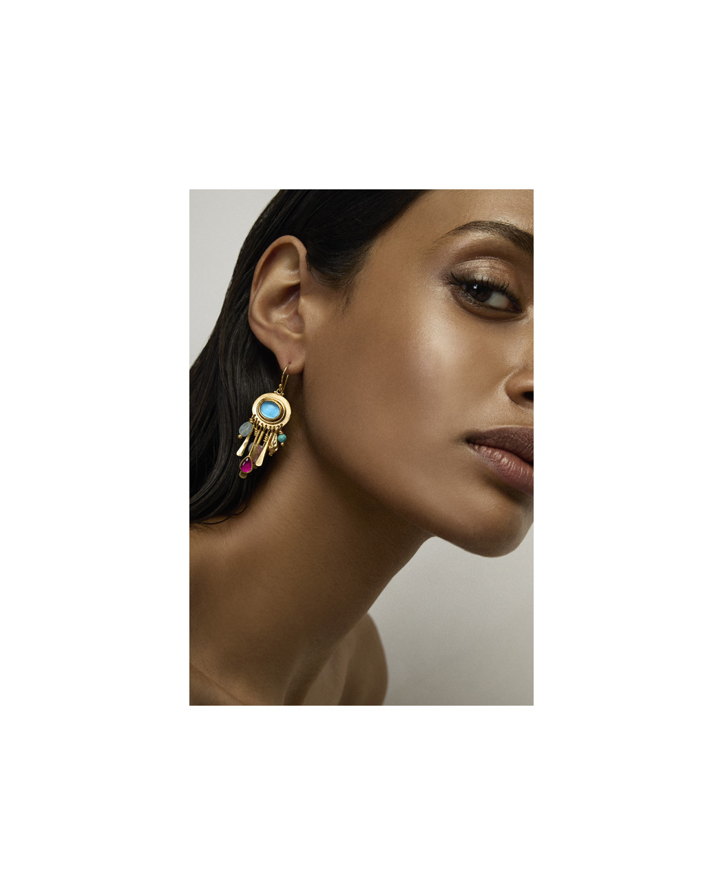 Nomad Spirit Earrings / Turquoise