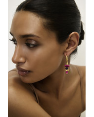 Happy Trinity Hoops / Fuchsia