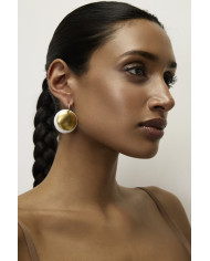 Double disc hoops Big/ White