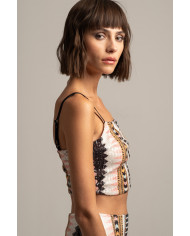 LUCID SEQUIN CROP TOP