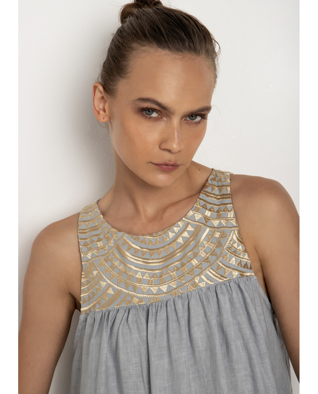 EMBROIDERED DRESS EMBROIDERED DRESS