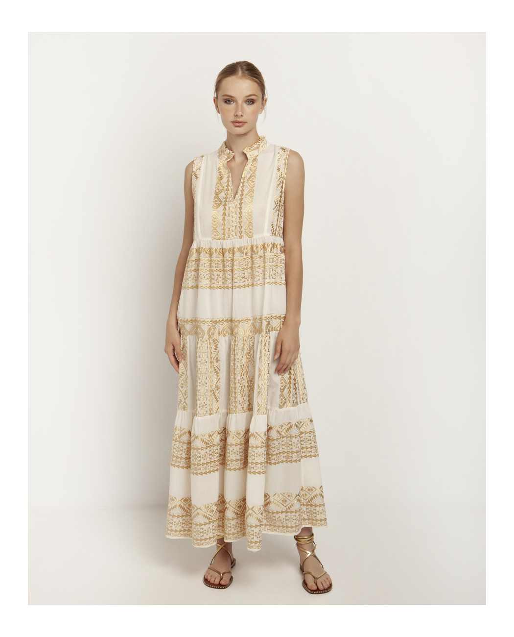 EMBROIDERED DRESS EMBROIDERED DRESS