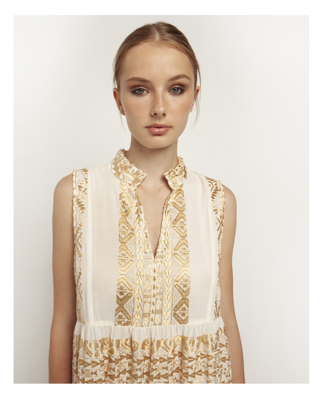 EMBROIDERED DRESS EMBROIDERED DRESS