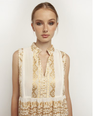 EMBROIDERED DRESS