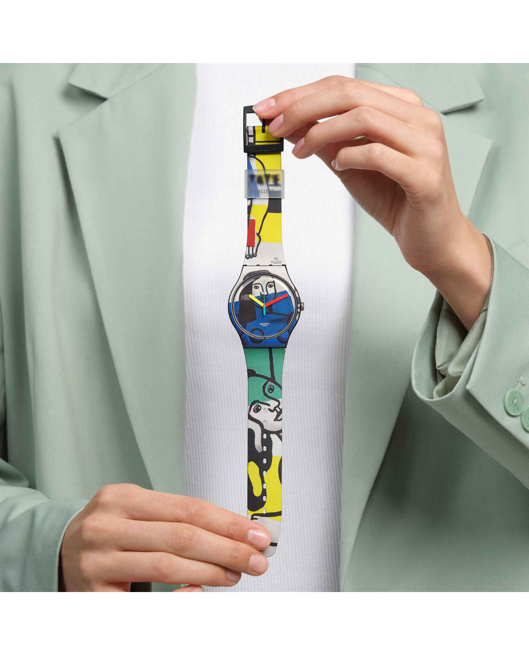 LEGER'S TWO WOMEN HOLDING FLOWERS