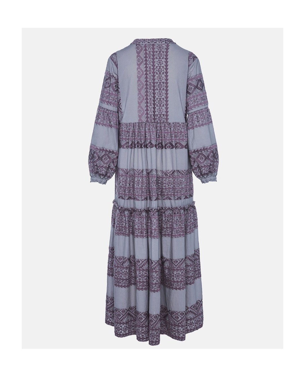 LONG EMBROIDERED DRESS LONG EMBROIDERED DRESS