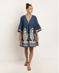 EMBROIDERED DRESS EMBROIDERED DRESS