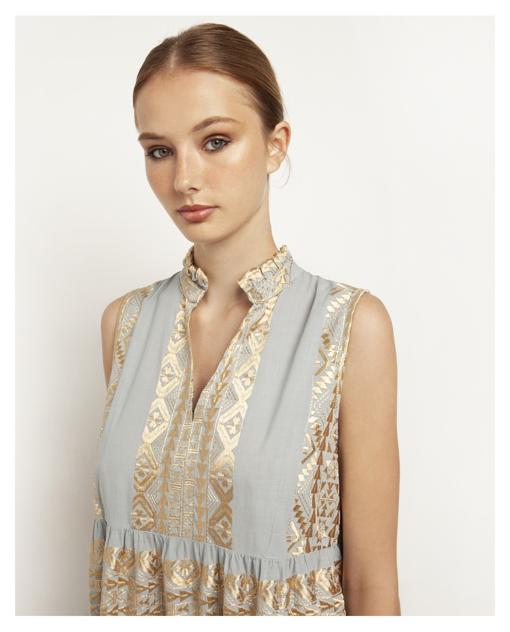 EMBROIDERED DRESS EMBROIDERED DRESS