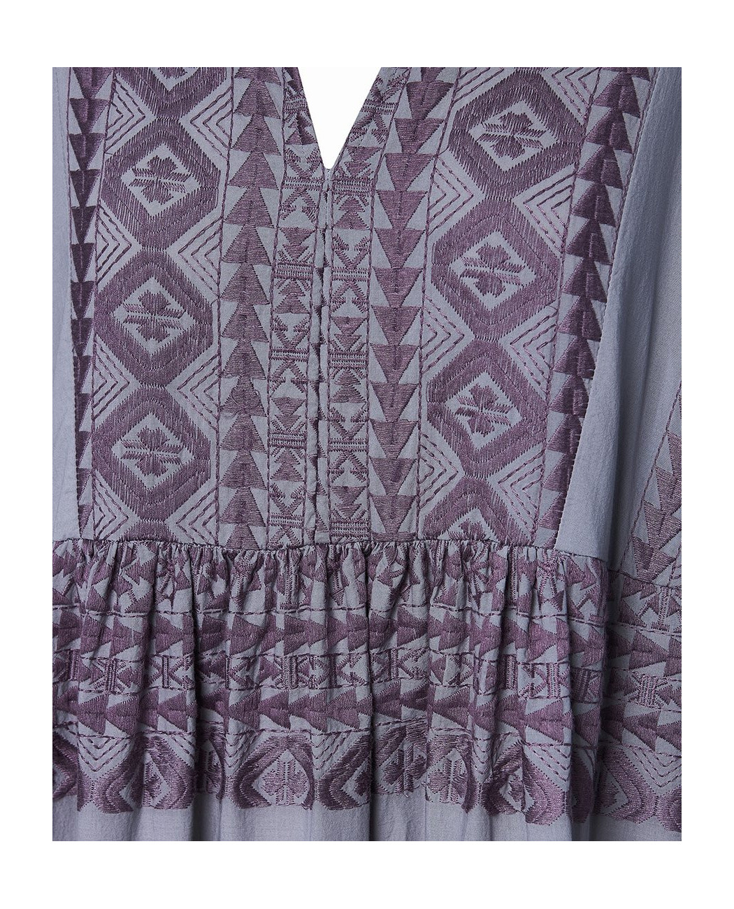 LONG EMBROIDERED DRESS LONG EMBROIDERED DRESS