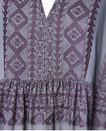 LONG EMBROIDERED DRESS