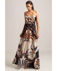 ANATOLIA STRAPLESS MAXI DRESS