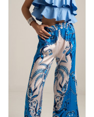 DAMASK SILKY PANTS