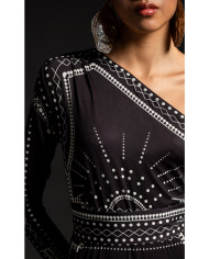 PROPHECY ONE SHOULDER LONG DRESS