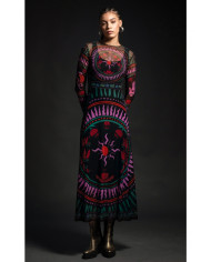 ECHO LONG DRESS -Velvet ECHO LONG DRESS -Velvet