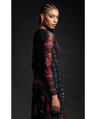 INFINITY LONG DRESS -Mesh