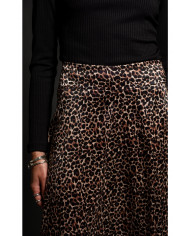 ANIMISM LONG SKIRT -Silky