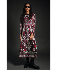 ECHO LONG DRESS -Velvet ECHO LONG DRESS -Velvet