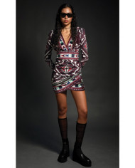 ECHO SHORT DRESS - Velvet