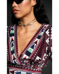 ECHO SHORT DRESS - Velvet