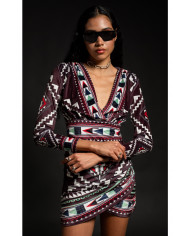 ECHO SHORT DRESS - Velvet