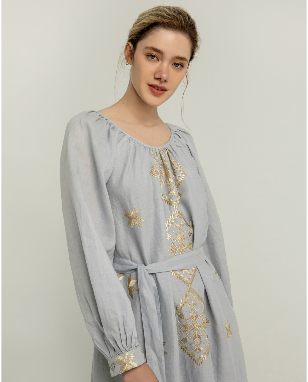 EMBROIDERED DRESS EMBROIDERED DRESS