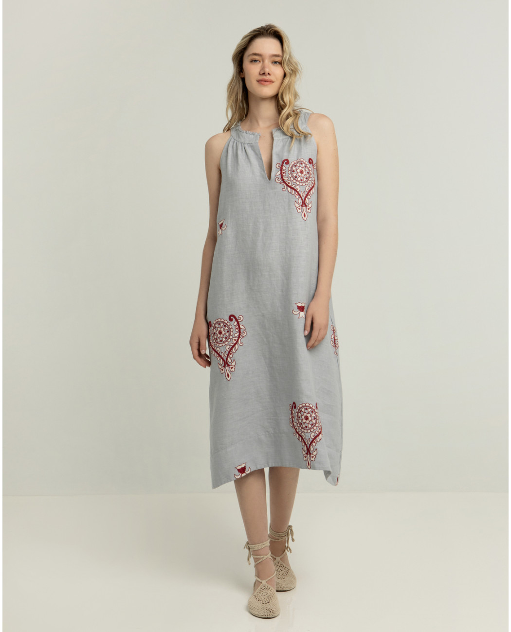 EMBROIDERED DRESS EMBROIDERED DRESS