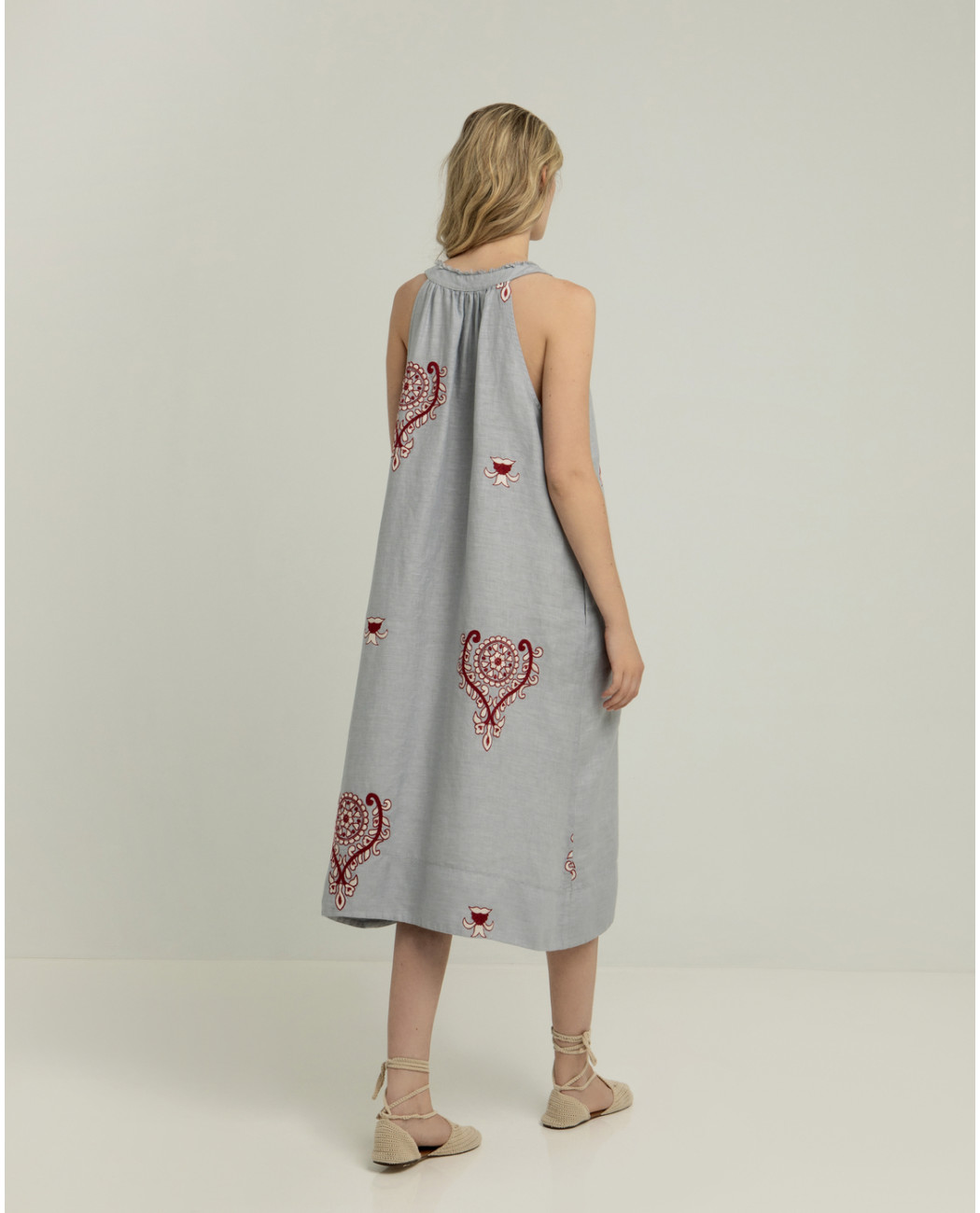 EMBROIDERED DRESS EMBROIDERED DRESS
