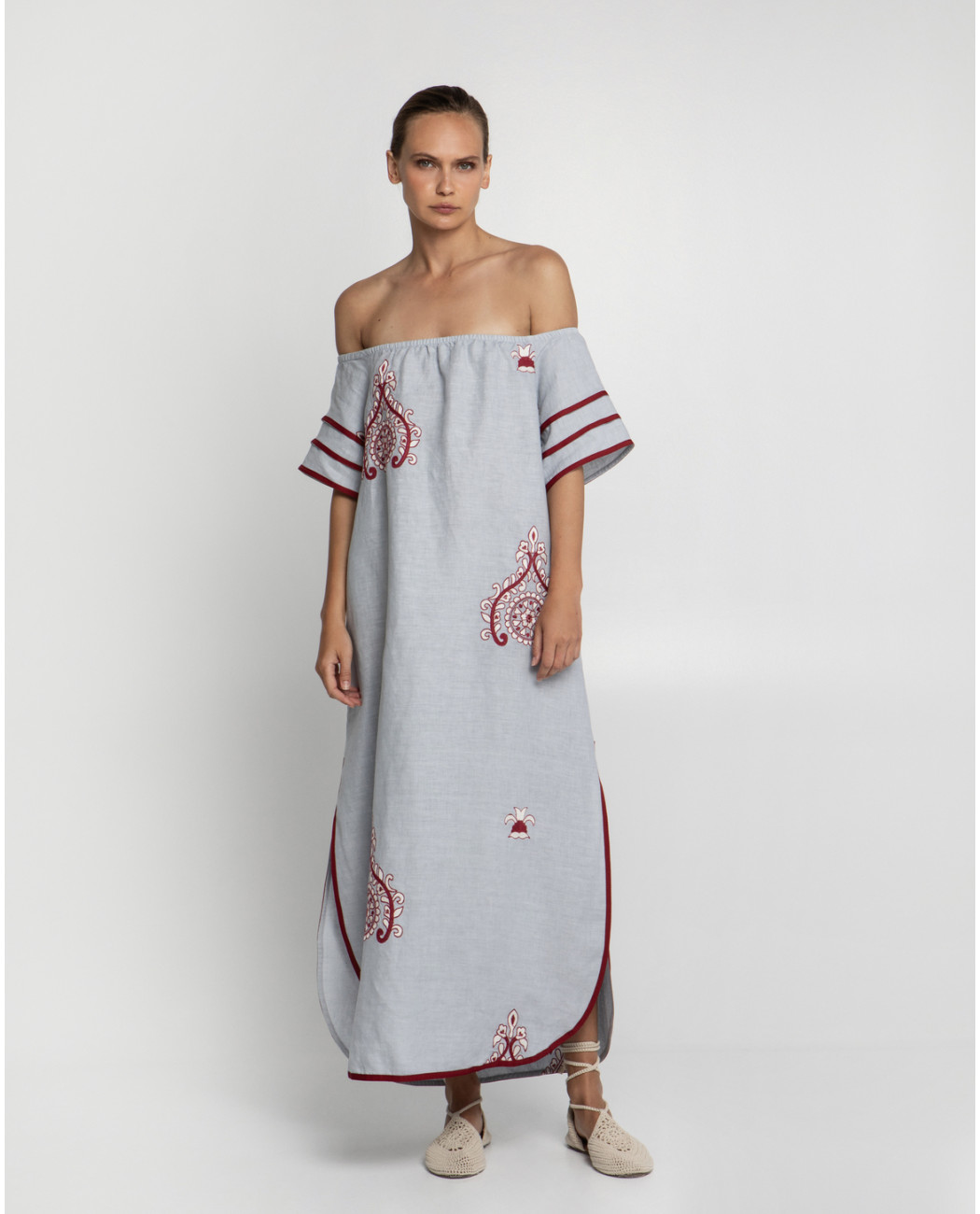 EMBROIDERED DRESS EMBROIDERED DRESS
