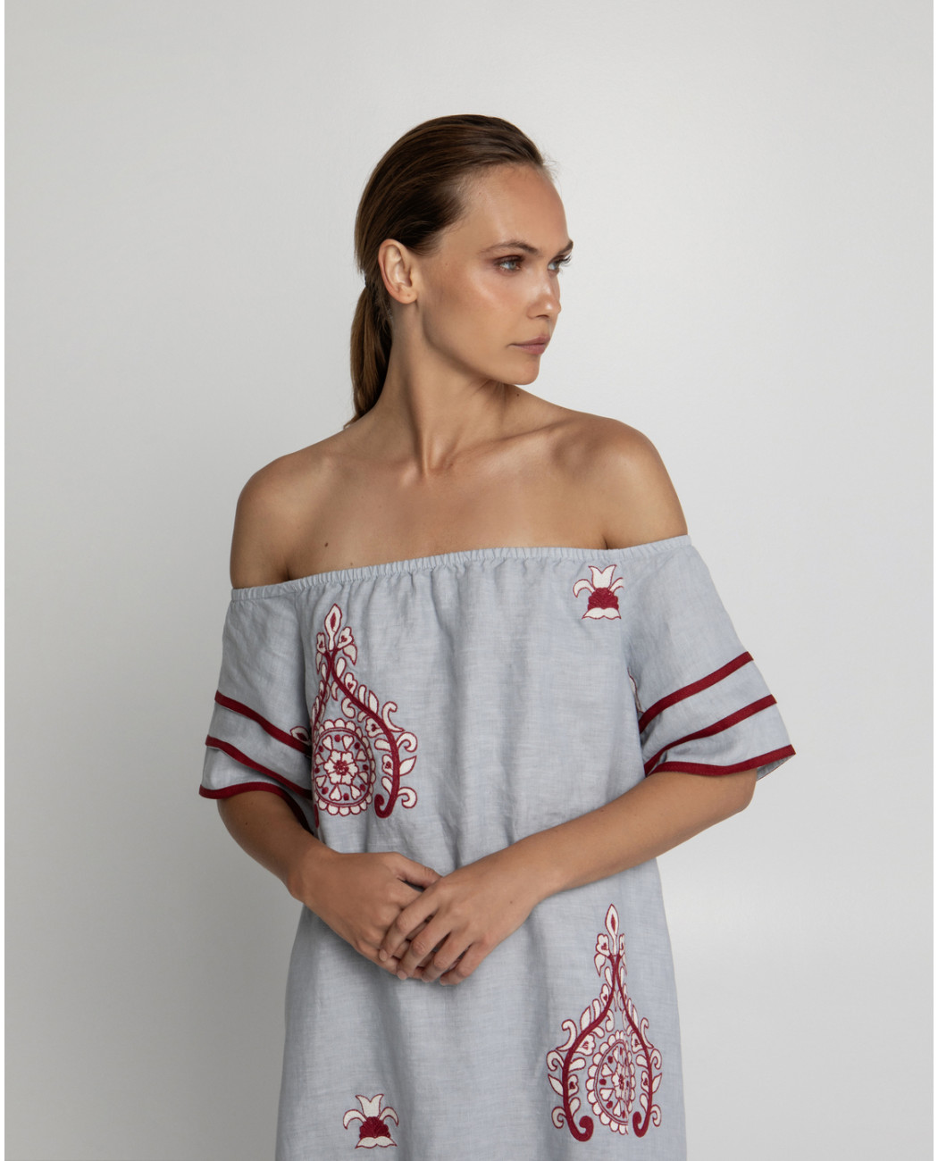 EMBROIDERED DRESS EMBROIDERED DRESS