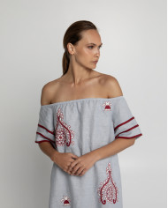 EMBROIDERED DRESS