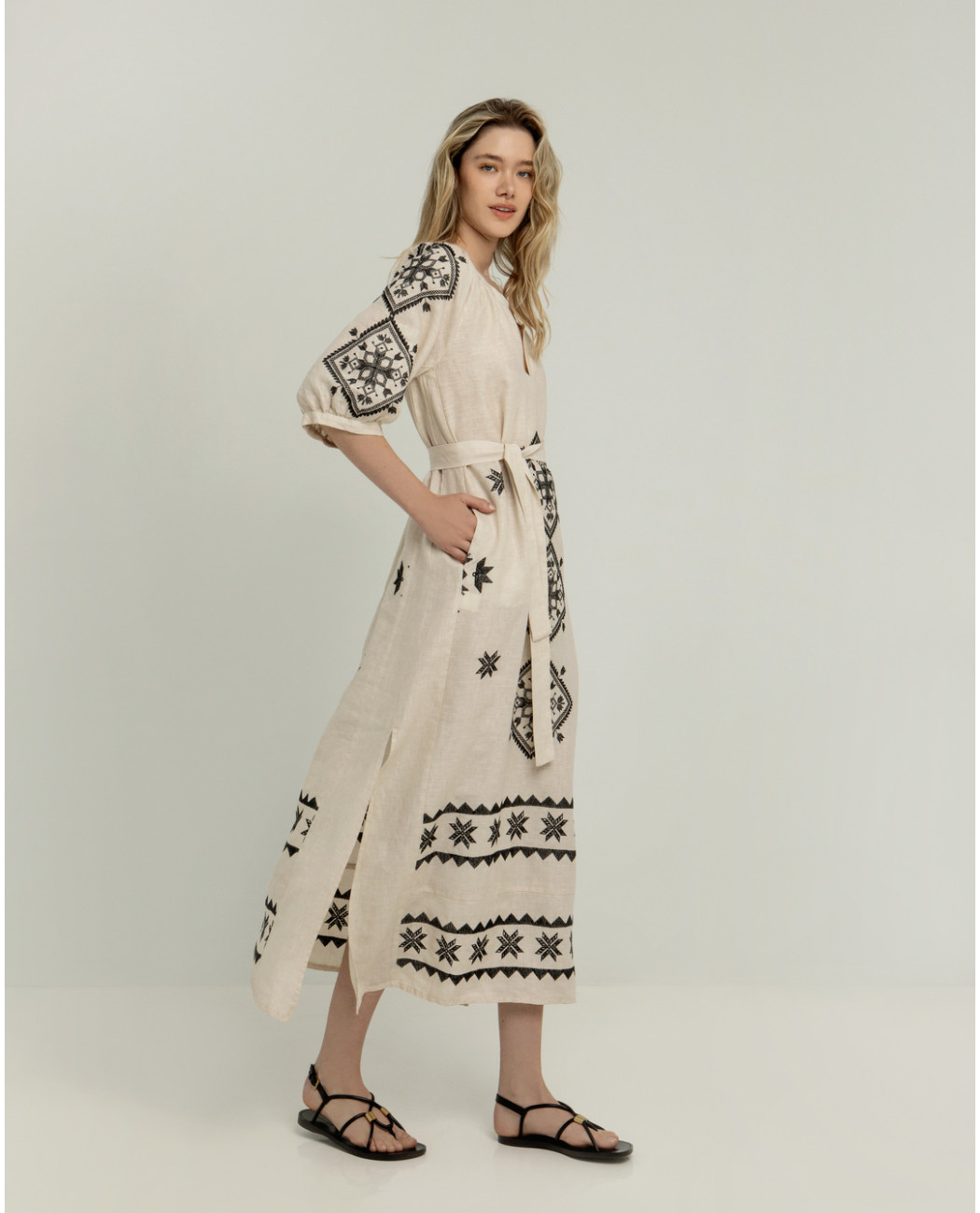 EMBROIDERED DRESS EMBROIDERED DRESS
