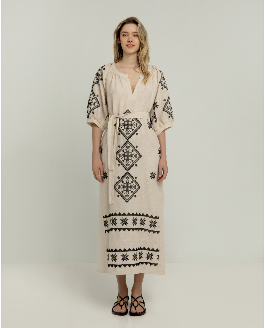 EMBROIDERED DRESS EMBROIDERED DRESS