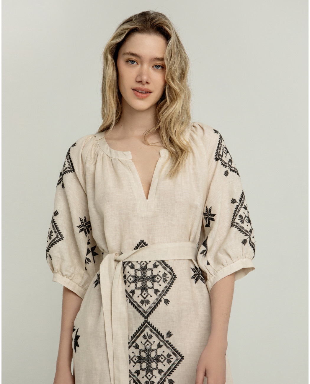 EMBROIDERED DRESS EMBROIDERED DRESS